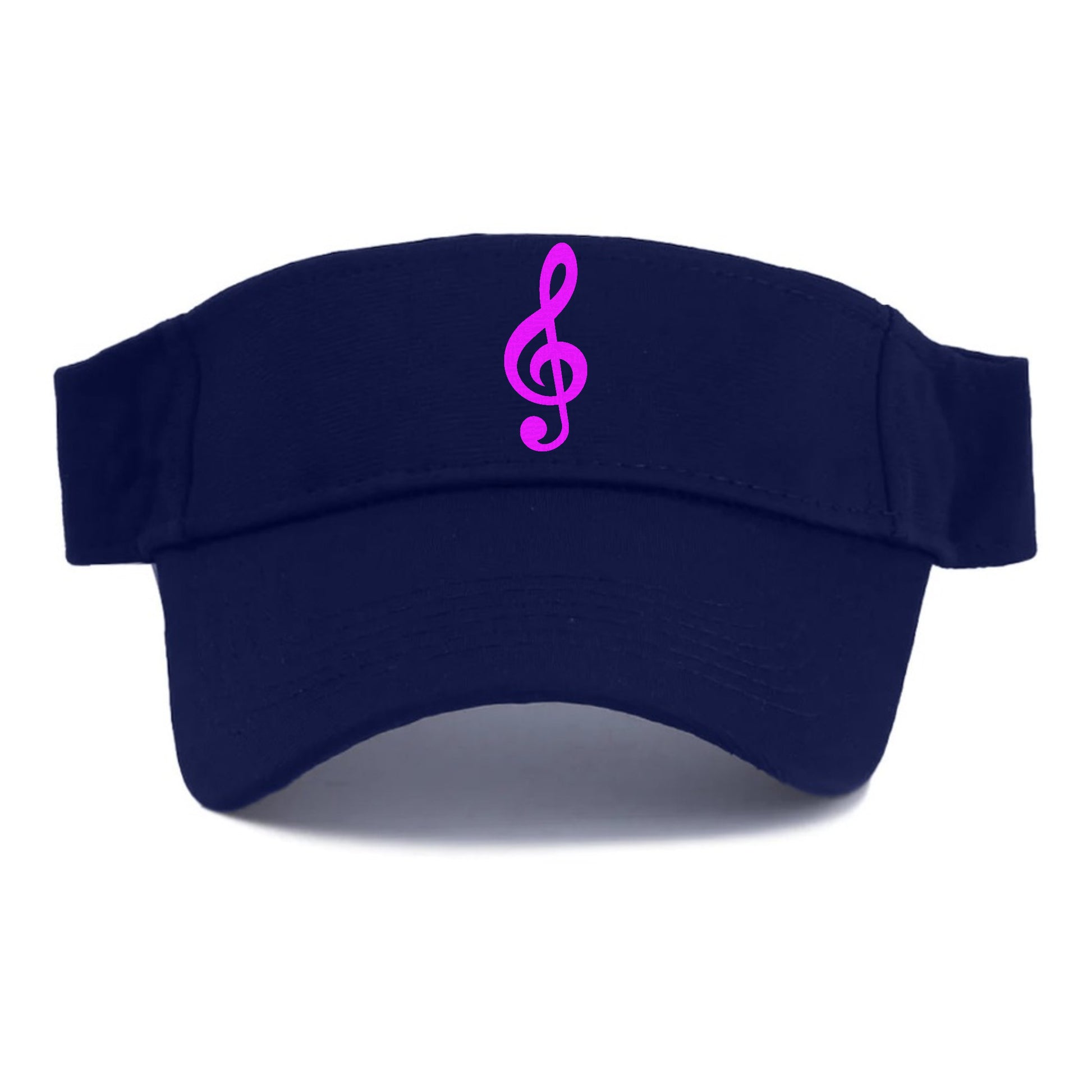 Retro 80s Music Note Purple Hat