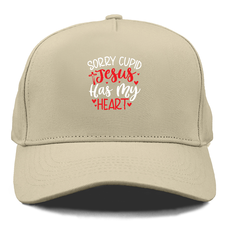 Sorry cupid jesus has my heart Hat