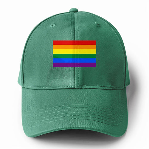 Rainbow Solid Color Baseball Cap