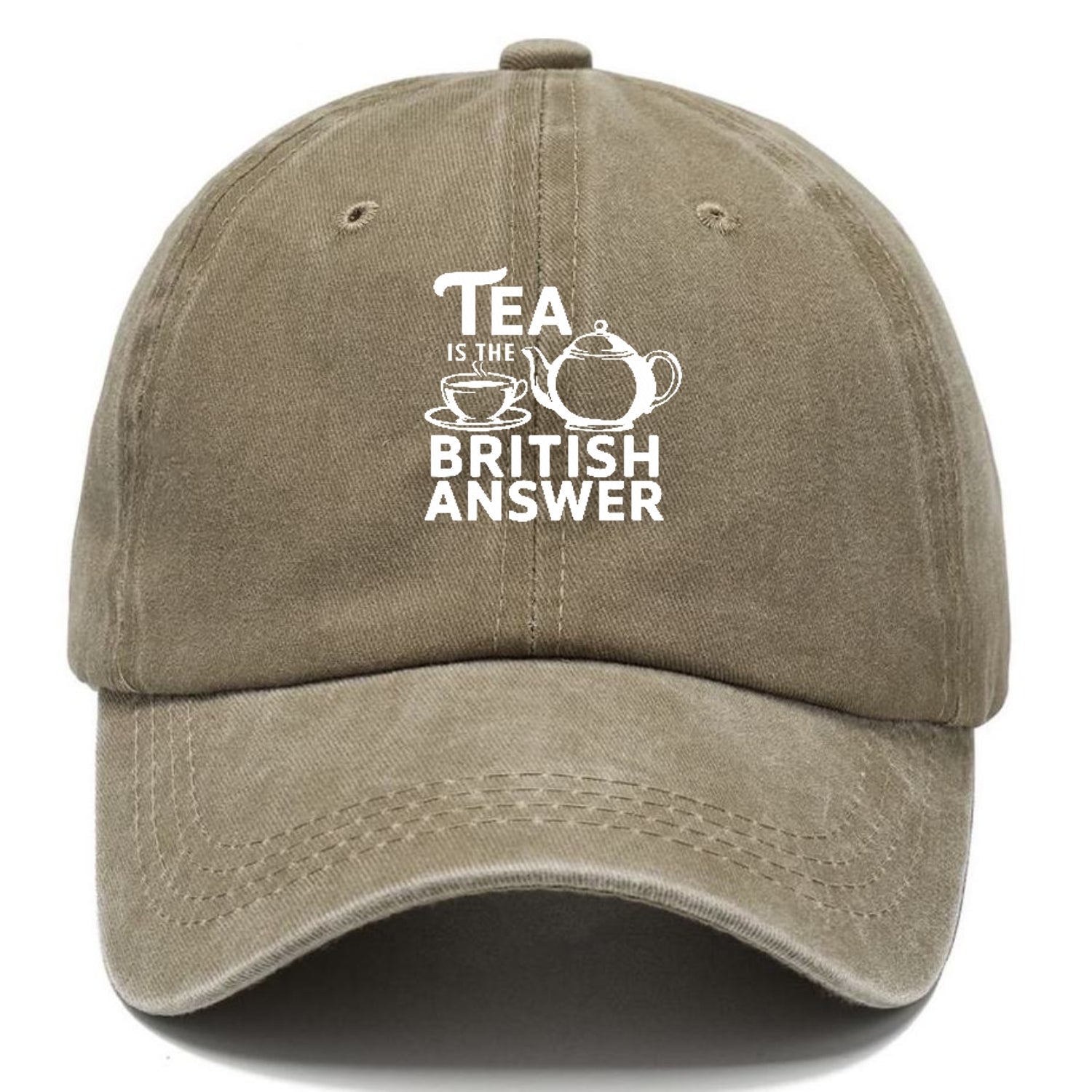 tea is the british answer Hat