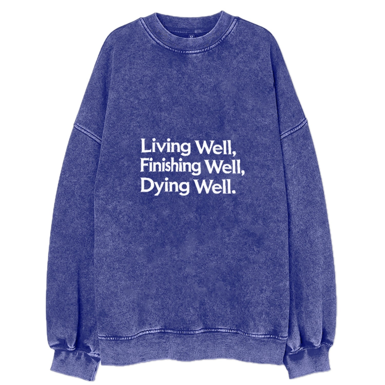 living well, finishing well, dying well Hat