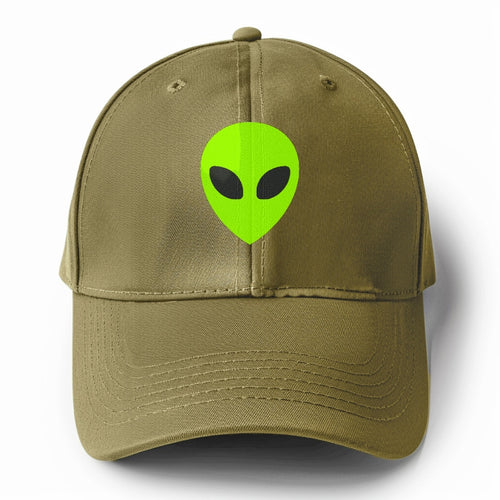 Retro 80s Alien Solid Color Baseball Cap