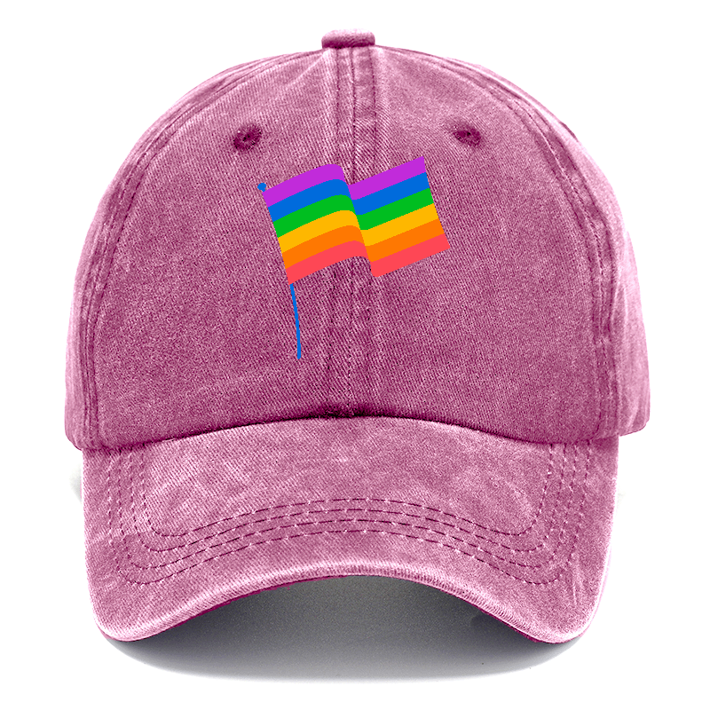  rainbow flag Hat