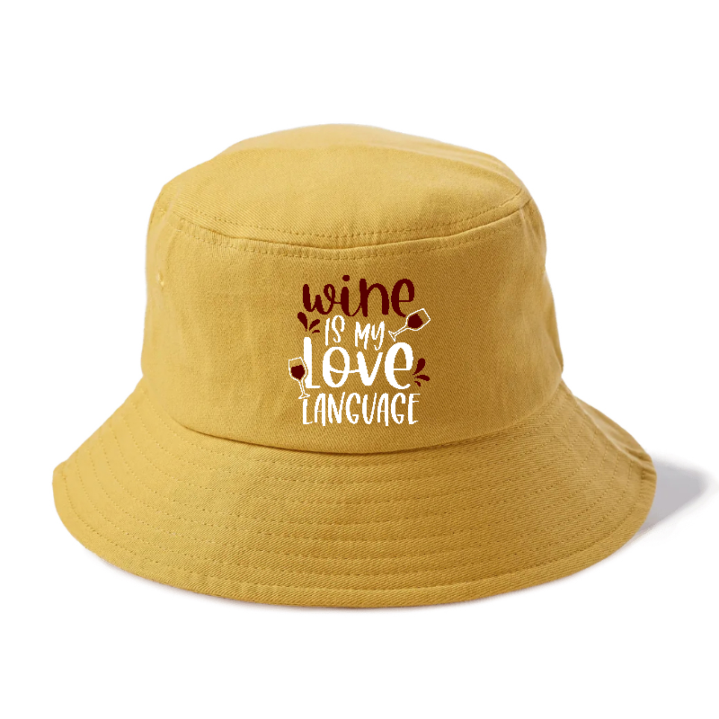 wine is my love language Hat