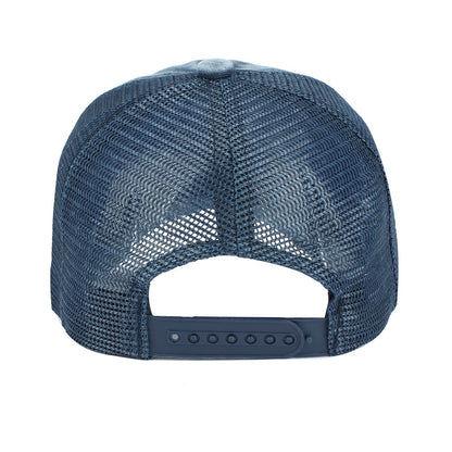 Unisex Distressed Washed Baseball Cap: Summer Breathable Sun Protection Hat, New Casual Hollow Mesh Design