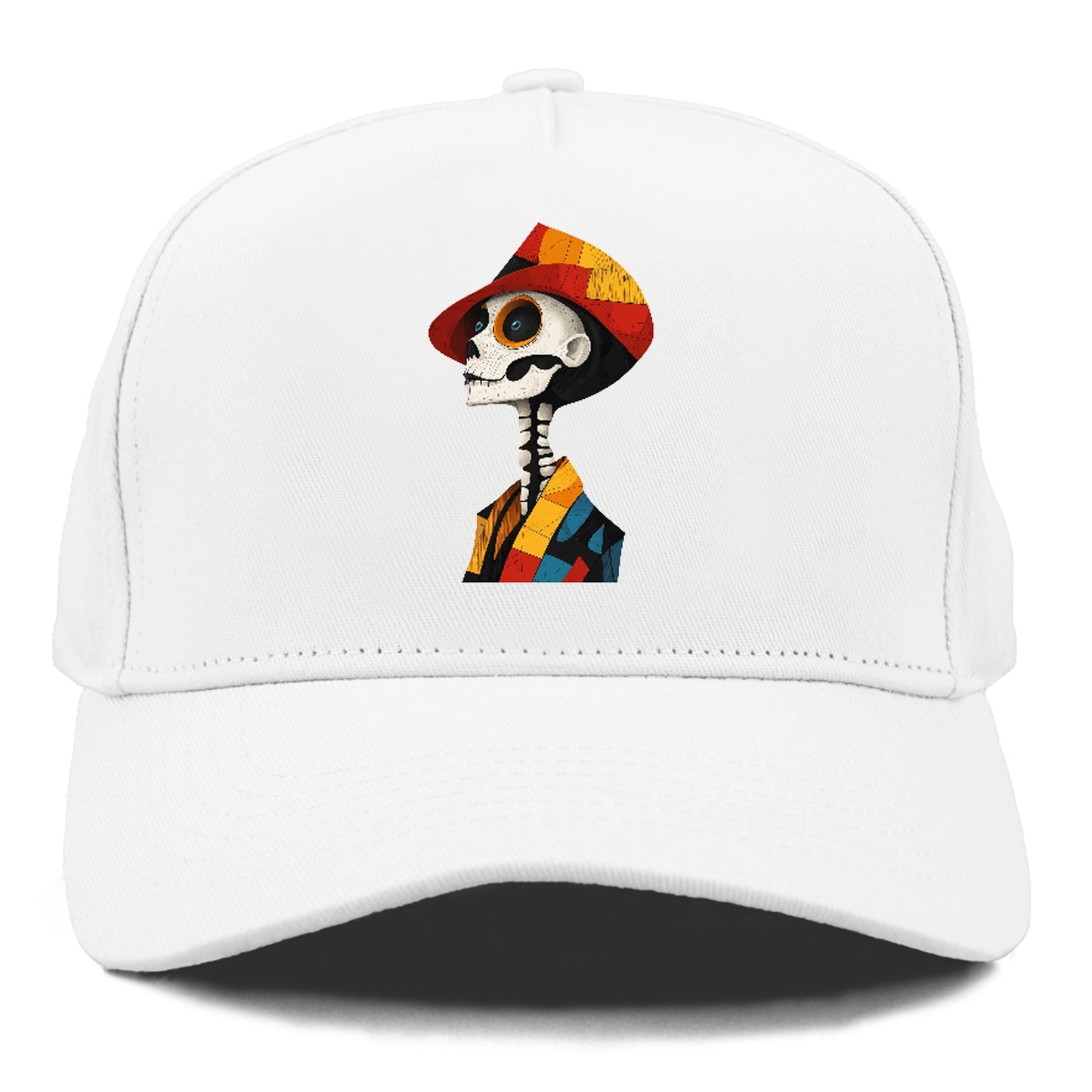 Vibrant Skeleton Hat