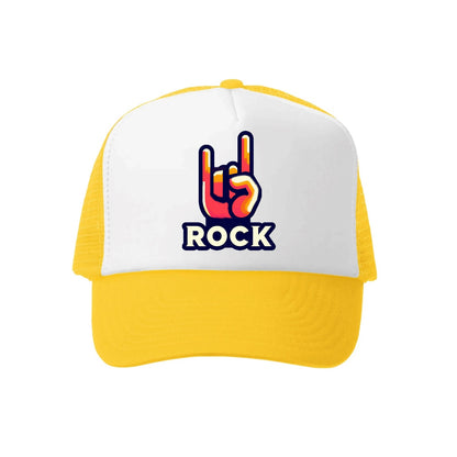 hand horn rock 2 Hat