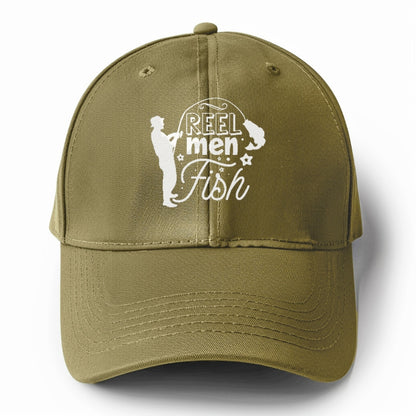 reel men fish Hat