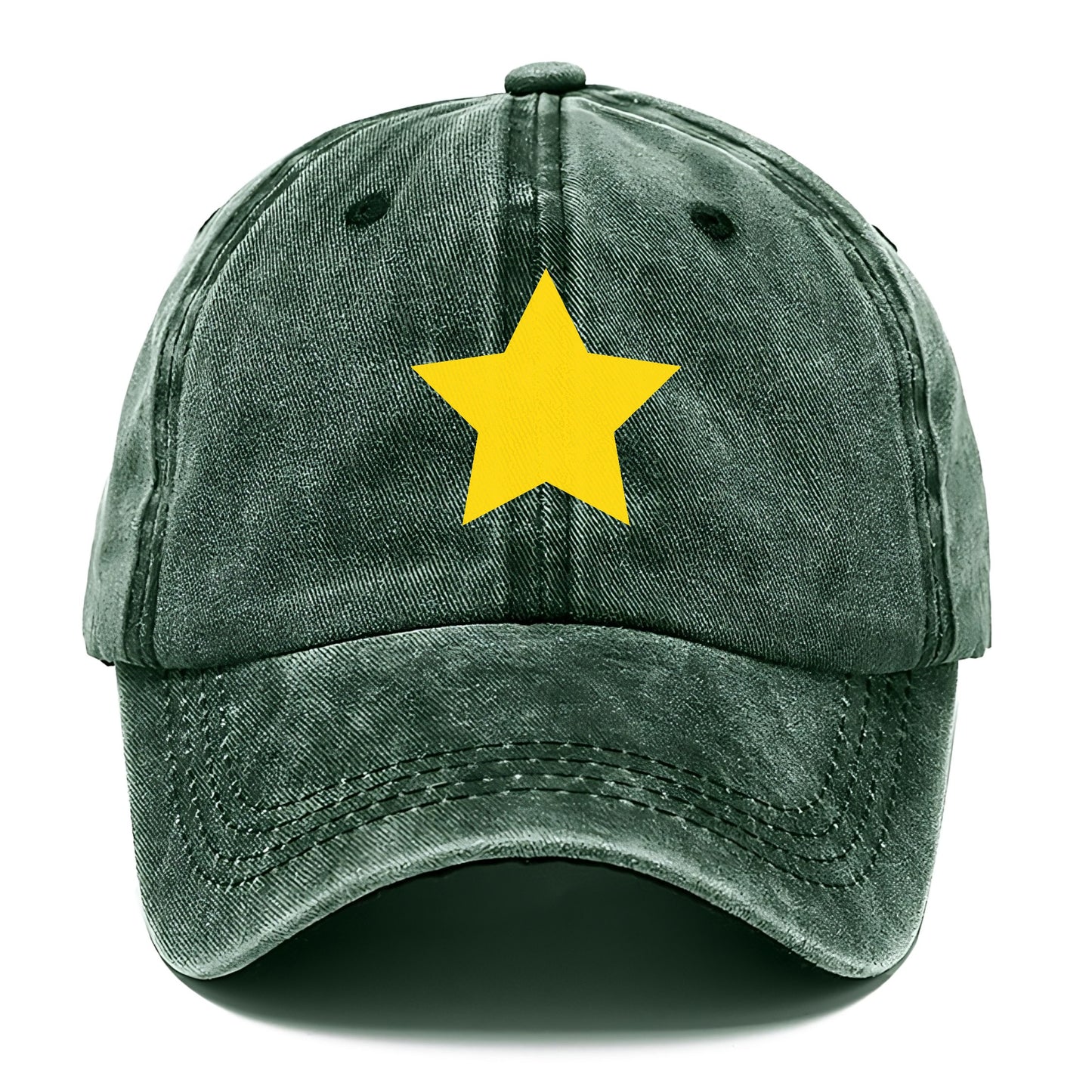 Retro 80s Star Yellow Hat