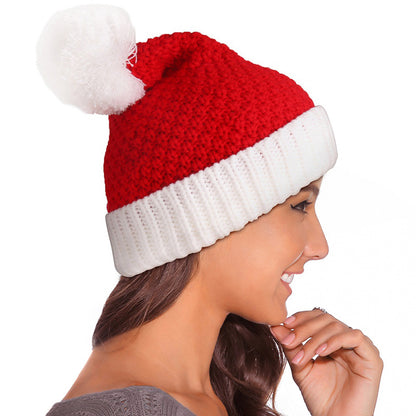 Classic Christmas Beanie: -  Festive Gift for New Year's Celebration