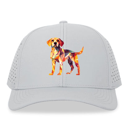 Geometric Dog Standing Hat