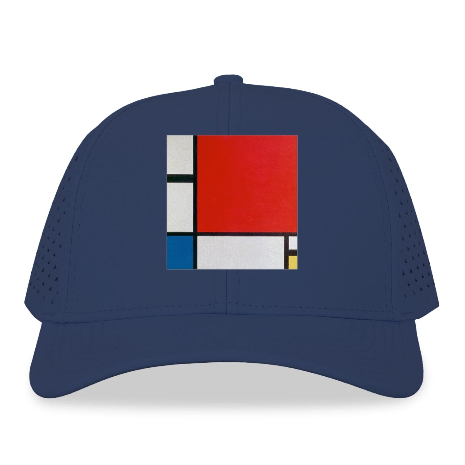 Composition with Red Blue and Yellow Hat