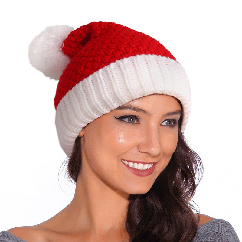 Classic Christmas Beanie: -  Festive Gift for New Year's Celebration