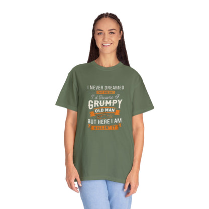 Grumpy and Proud: The Bold T-Shirt for Seniors with Attitude - Pandaize