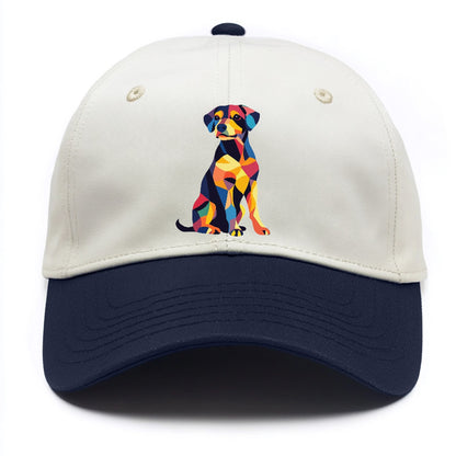 Abstract Elegance Colorful Dog Hat