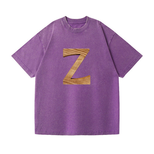 Letter Z Vintage T-shirt