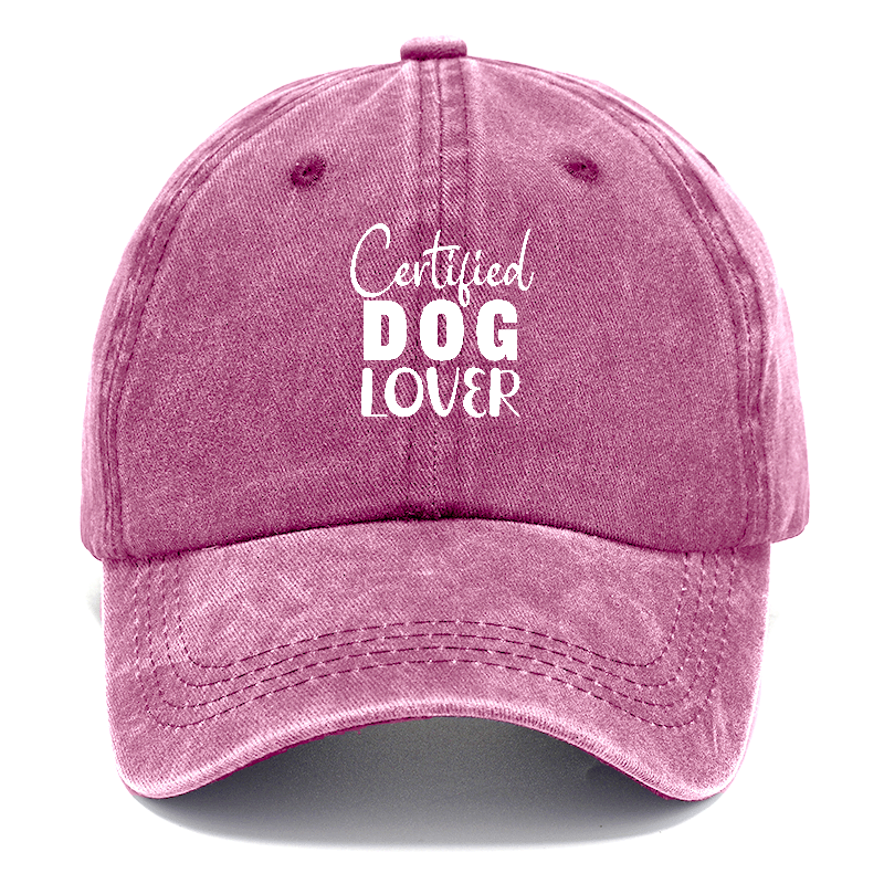 Certified dog lover Hat