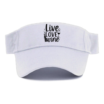 live love wine Hat