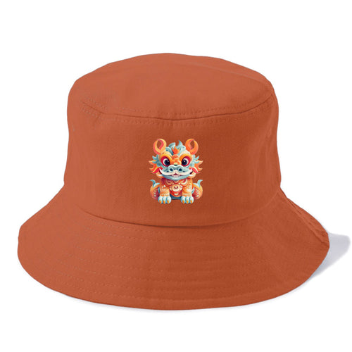 Cute Cny Dragon Bucket Hat