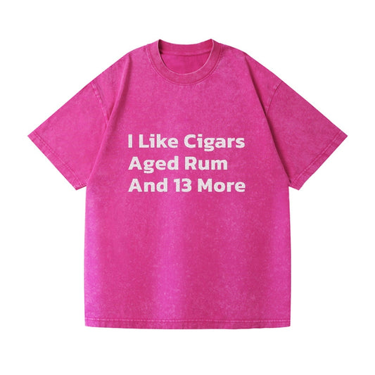 i like cigars aged rum and 13 more Hat