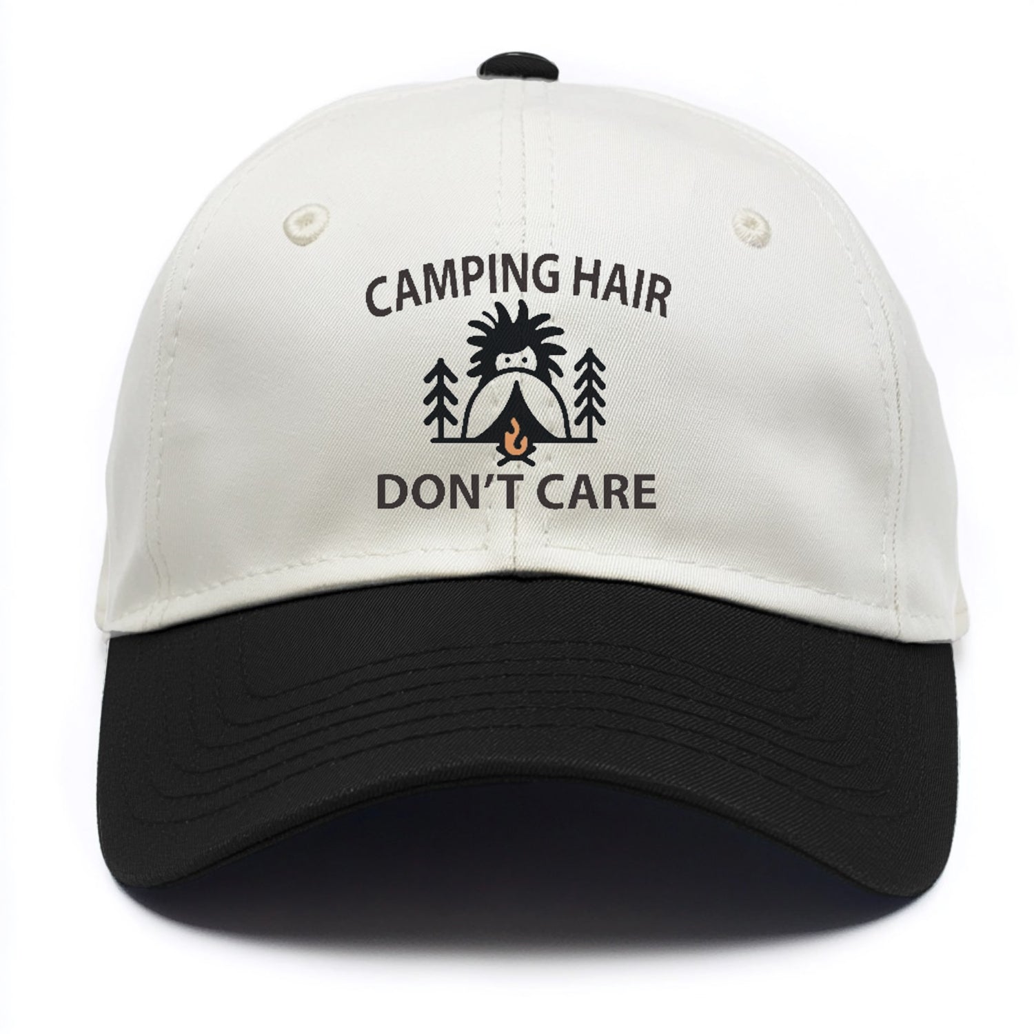 camping hair don't care Hat