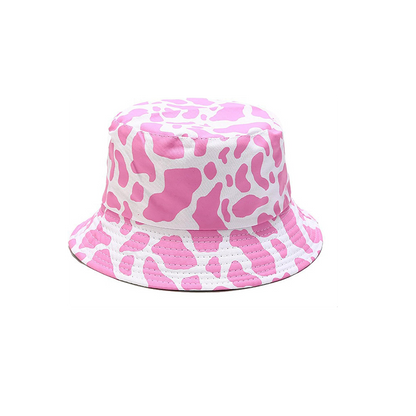 Pandaize Sombrero de cubo reversible con estampado unisex de doble cara 