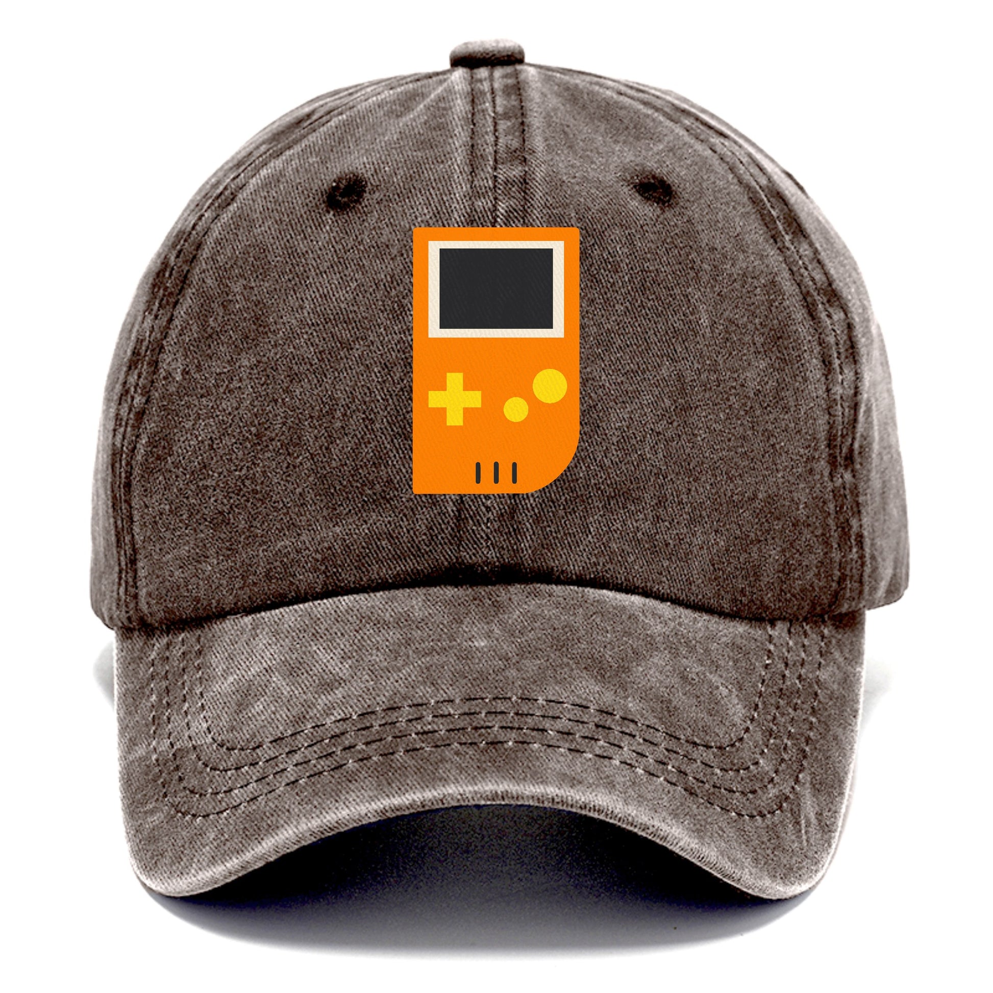 Retro 80s Game Boy Orange Hat