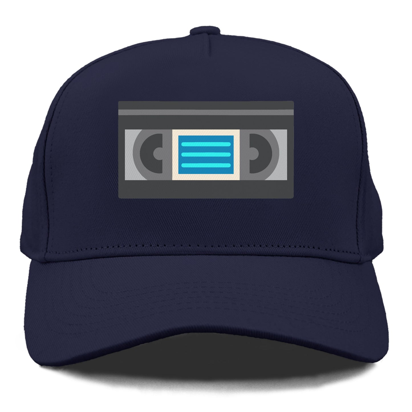 Retro 80s VHS Tape Blue Hat