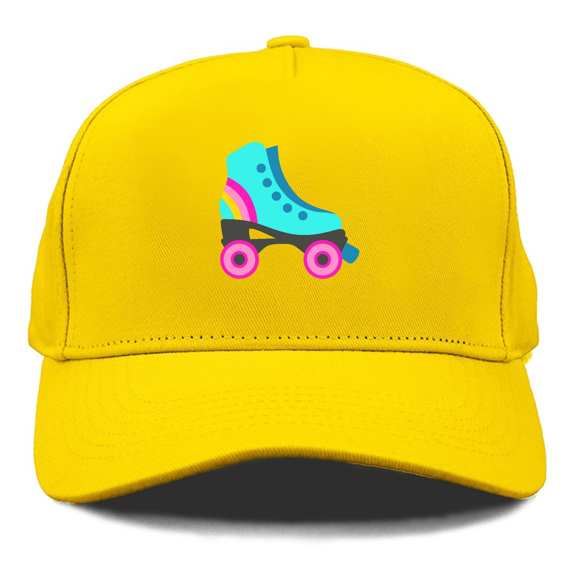 Retro 80s Roller Skate Blue Hat