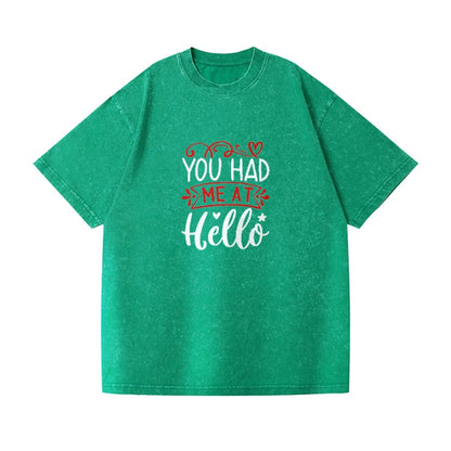 You had me at hello Hat