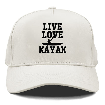 live love kayak Hat