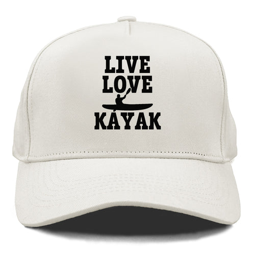 Live Love Kayak Cap
