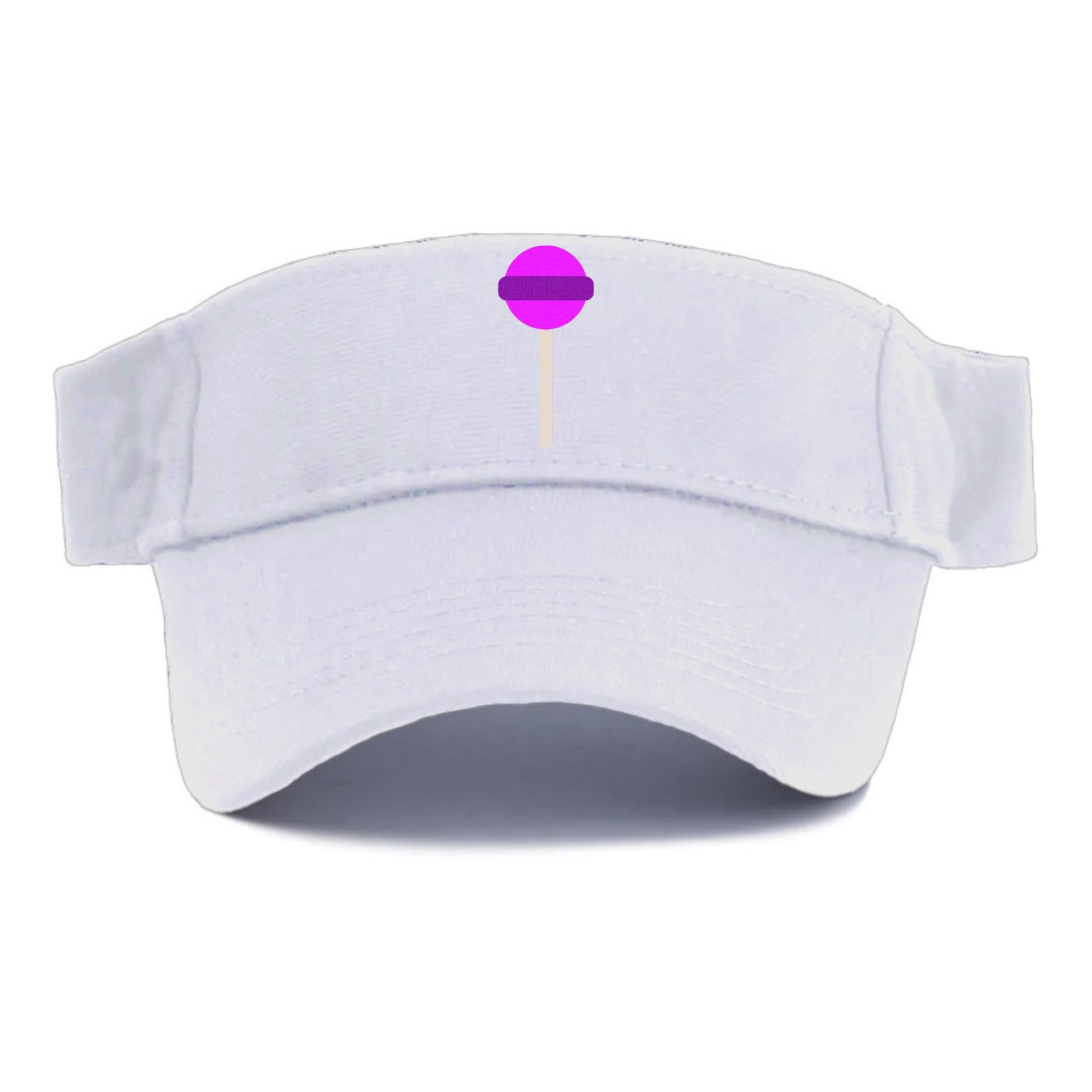 Retro 80s Lollipop Purple Hat