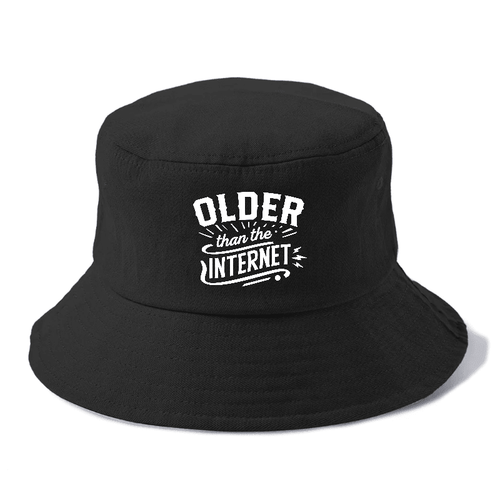 Older Than The Internet Bucket Hat