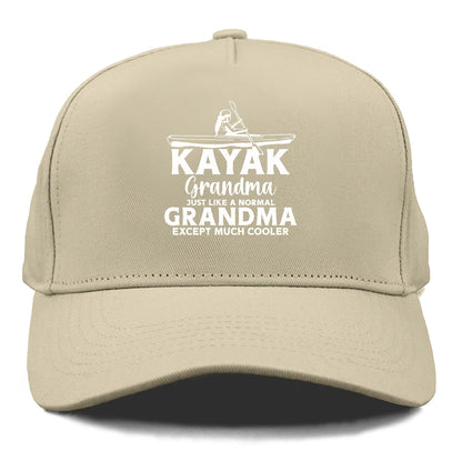 kayak grandma just like a normal grandma except much cooler Hat