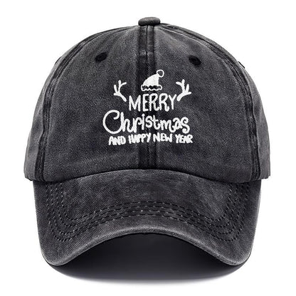 Merry Christmas And Happy New Year Hat