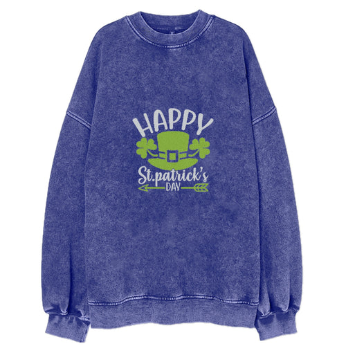 Happy Stpatricks Day Vintage Sweatshirt