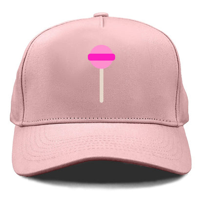 Retro 80s Lollipop Pink Hat