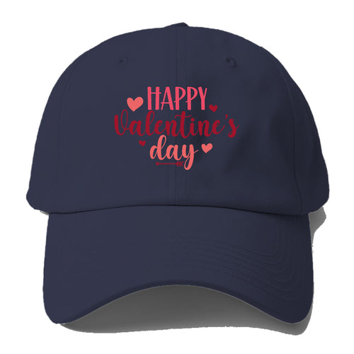 Happy Valentines's Day Baseball Cap For Big Heads