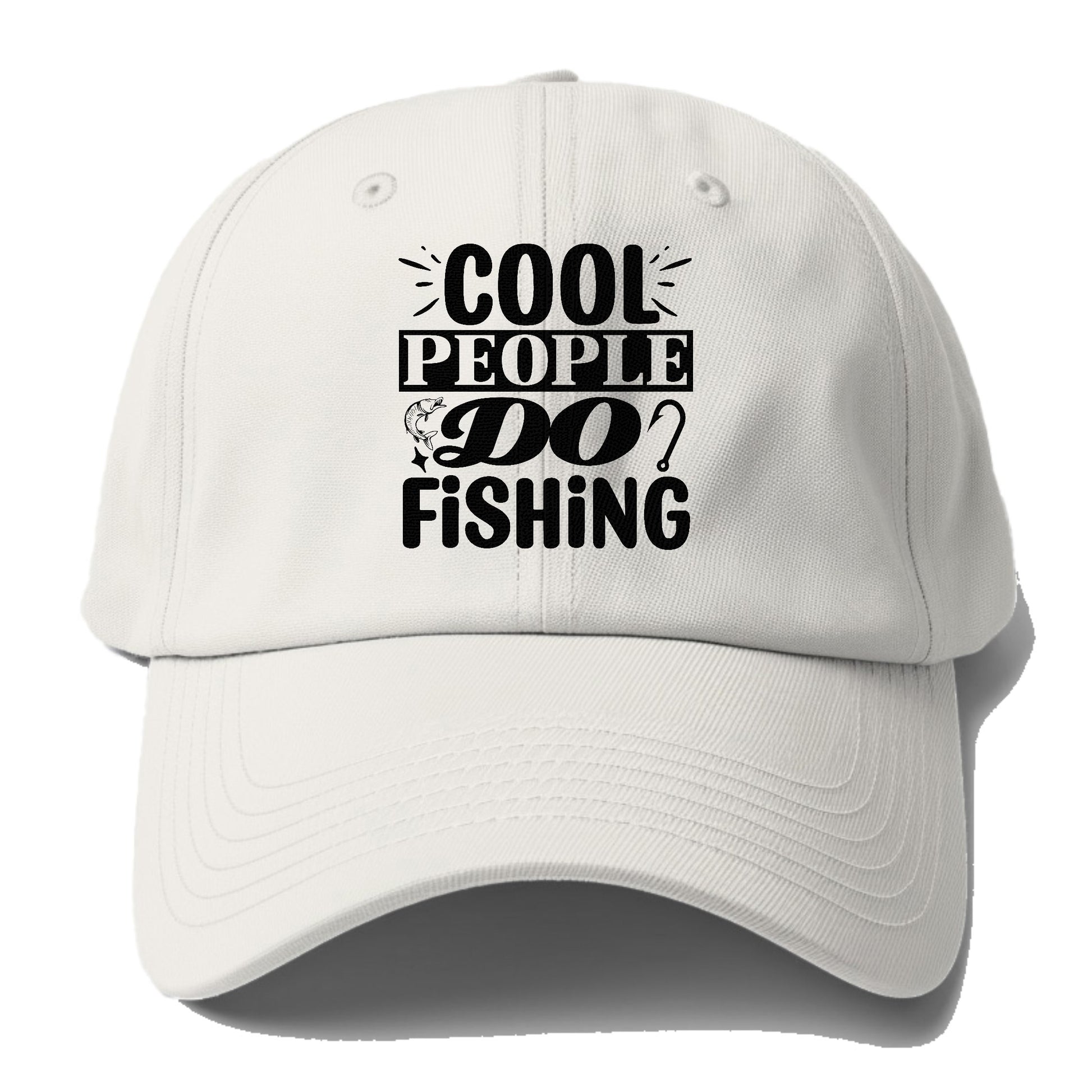 cool people do fishing Hat