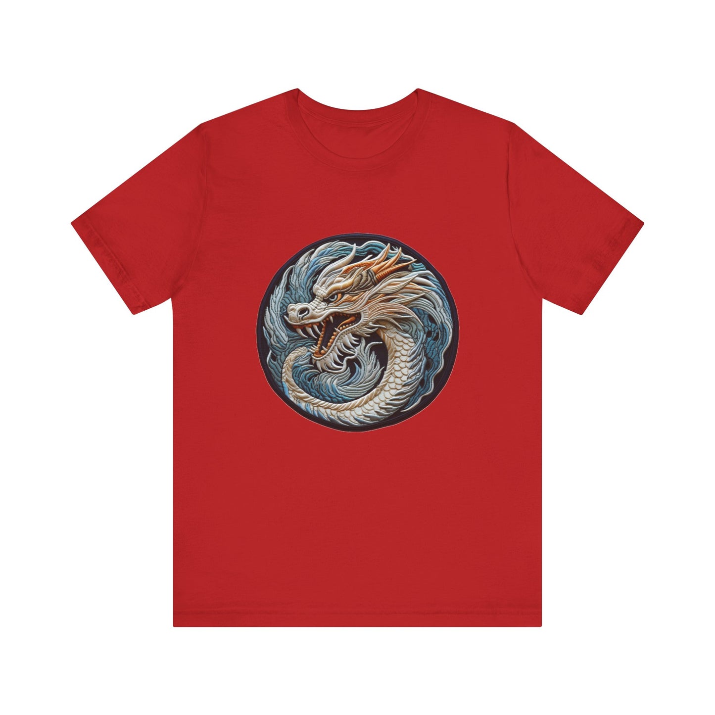 Camiseta de manga corta Dragon Zodiac Unisex Jersey