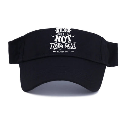 Thou Shalt not try me  Hat