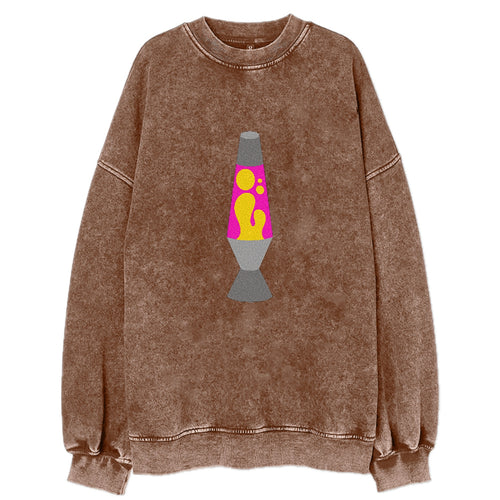 Retro 80s Lava Lamp Pink Vintage Sweatshirt