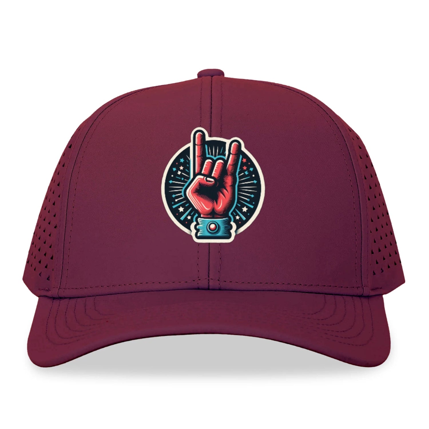 hand horn rock Hat