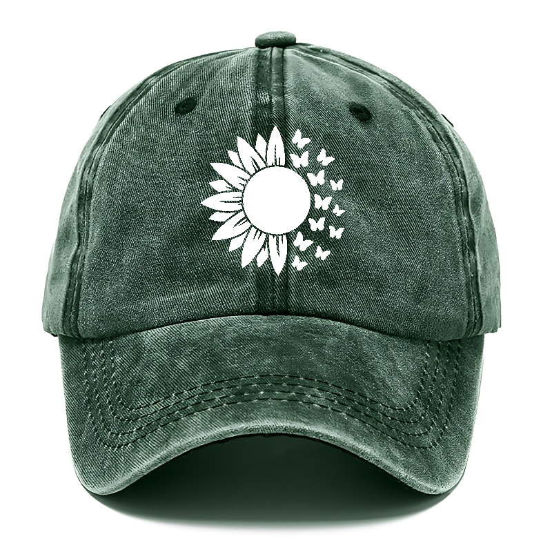 sunflower butterflies Hat