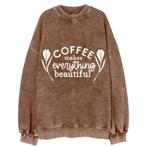 Brewing Beauty: Elevate Your Day With Coffee Magic Vintage Sweatshirt