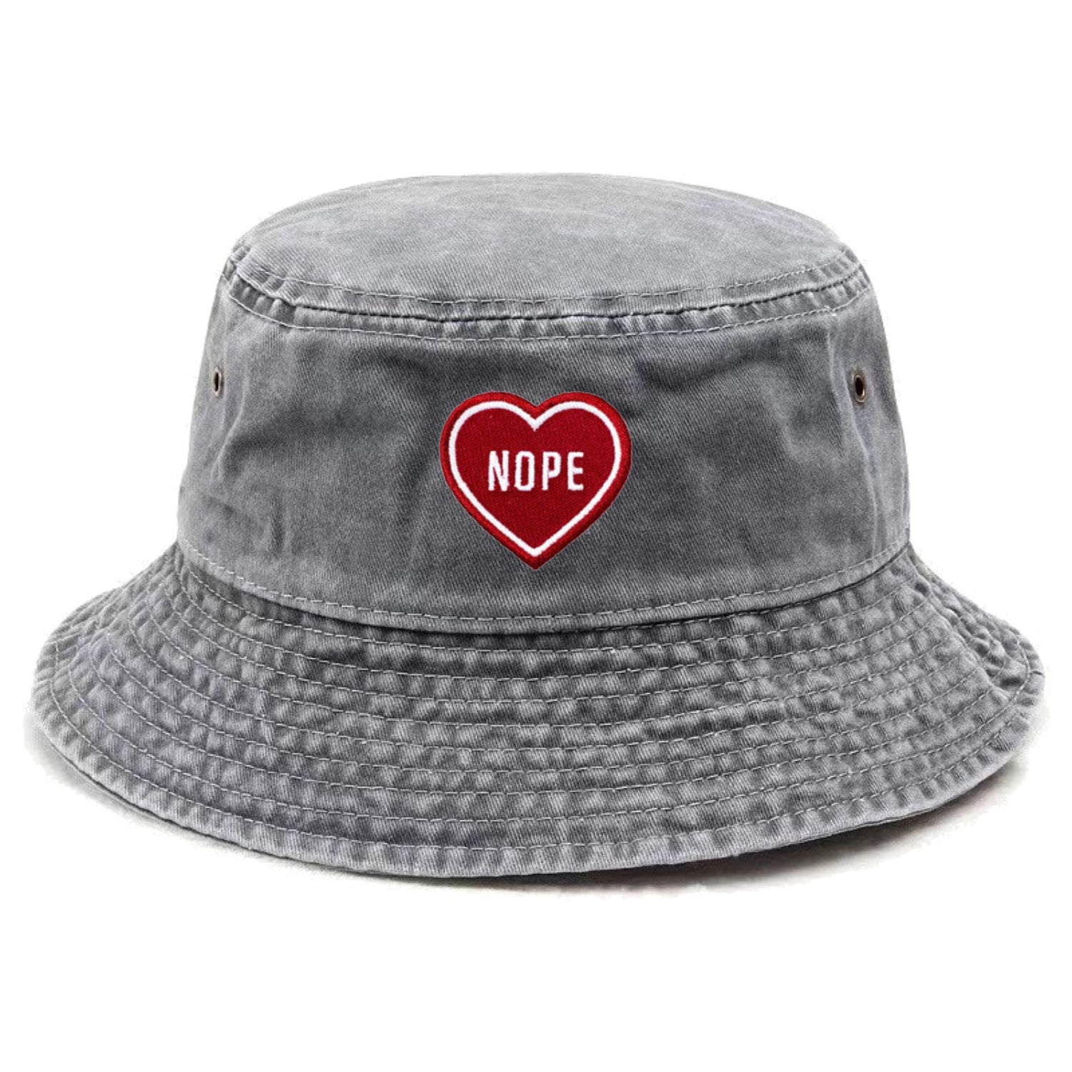 nope heart Hat