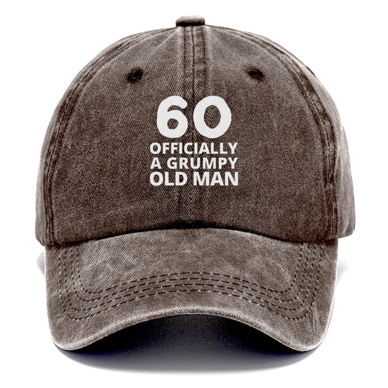 60 OFFICIALLY A GRUMPY OLD MAN Hat