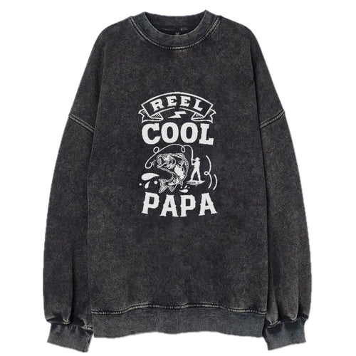 Reel Cool Papa Vintage Sweatshirt