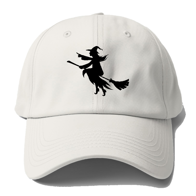 Witch On Broom 6 Hat